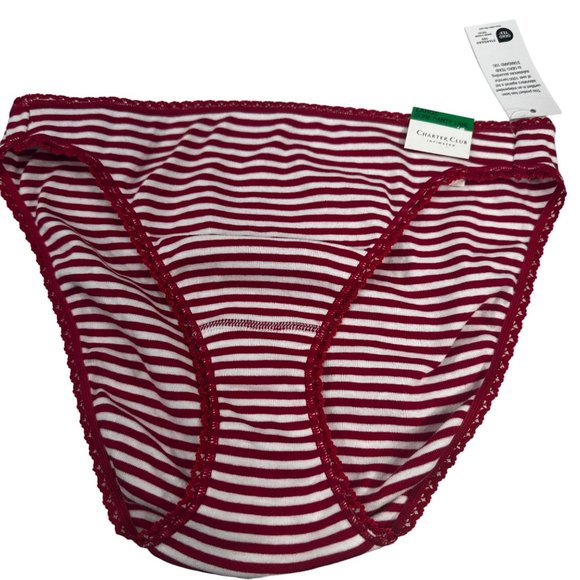 Lot Of Two Charter Club Intimates Women's Size Large Panty Brief Hi Cut New - Picture 4 of 16